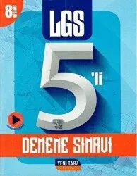 8. SINIF YENİ TARZ DENEME 5 Lİ - 2024-25