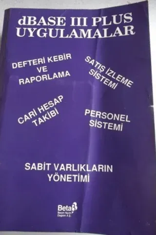 dBase III Plus Uygulamalar