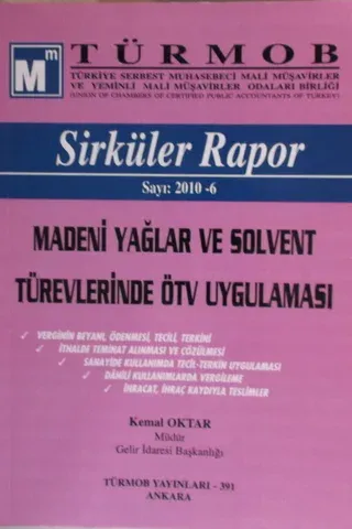 Türmob Sirküler Rapor Sayı:2010/6