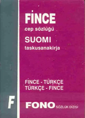 Fince Cep Sözlüğü; Fince-Türkçe / Türkçe-Fince