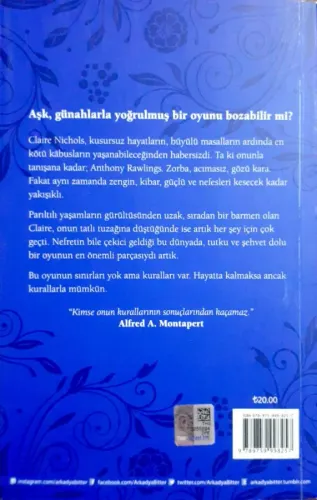 Tutku Oyunları Serisi-1 Tutku Oyunları Aleatha Romig Arkadya Yayınları