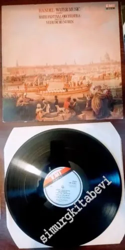 33 LP PLAK VINYL: Georg Friedrich Händel, Bath Festival Orchestra, Yehudi Menuhin - Water Music -