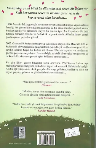 Sevgilimden Son Mektup Jojo Moyes Pegasus Yayıncılık %47 indirimli