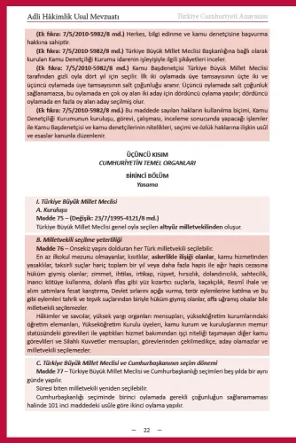 İdari Hakimlik Usul Mevzuatı