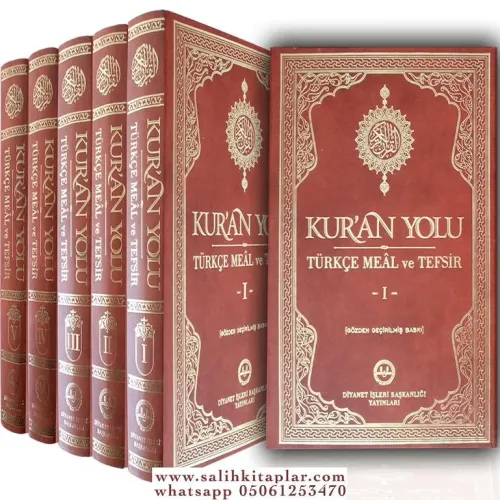 Kuran Yolu Türkçe Meal ve Tefsir 5 Cilt