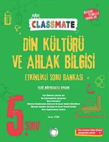 Okyanus 5. Sınıf Classmate Din Kültürü Ve Ahlak Bilgisi Soru Bankası 2025