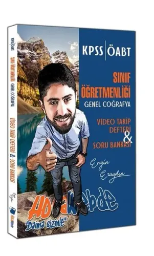 Hocawebde Sınıf Öğretmenliği Genel Coğrafya Video Takip Defteri ve Soru Bankası