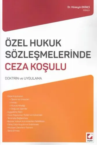 Özel Hukuk Sözleşmelerinde Ceza Koşulu
