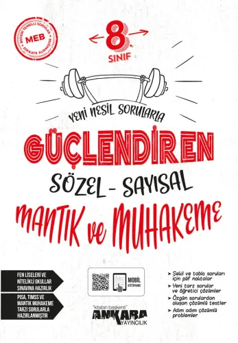 Ankara 8. Sınıf Sözel Sayısal Mantık Güçlendiren Soru Bankası