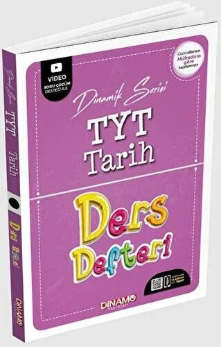TYT Tarih Ders Defteri Dinamo Yayınları 9786057066961