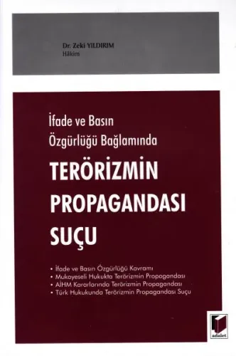 Terörizmin Propagandası Suçu
