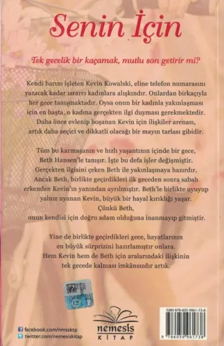 Senin İçin Shannon Stacey Nemesis Kitap %50 indirimli