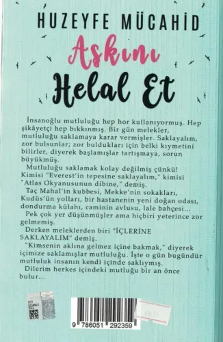 Aşkını Helal Et Huzeyfe Mücahid Akis Kitap %50 indirimli