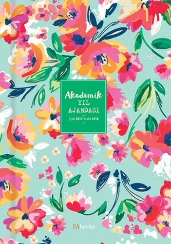Çiçekli Akademik Yıl Ajandası 2017 2018