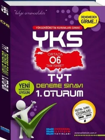 Evrensel İletişim Yks-Tyt Deneme 1.Oturum