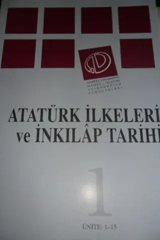 Atatürk İlkeleri ve İnkılap Tarihi 1 Ünite 1-15
