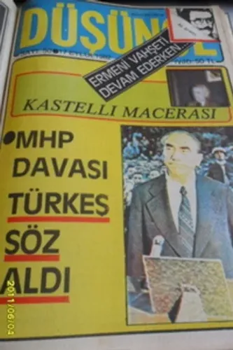 Yeni Düşünce Dergisi (1982 Ciltli) 3. Cilt Yeni Düşünce Dergisi (1982 Ciltli) 3. Cilt