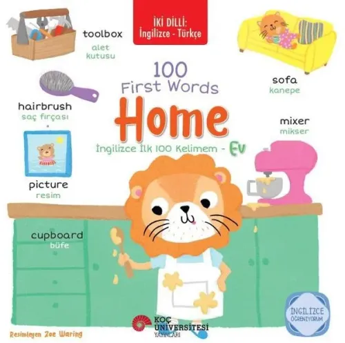 İki Dilli: İngilizce-Türkçe 100 First Words – Home