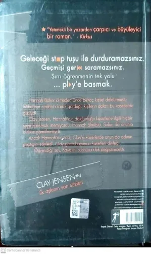 Ölmek İçin On Üç Sebep Jay Asher Artemis Yayınları %30 indirimli
