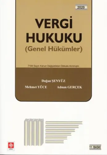 Vergi Hukuku Genel Hükümler