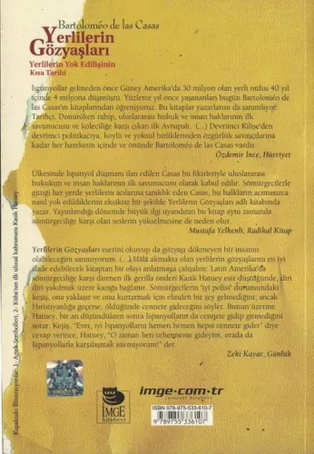 Yerlilerin Gözyaşları Yerlilerin Yok Edilişinin Kısa Tarihi Bartolomeo