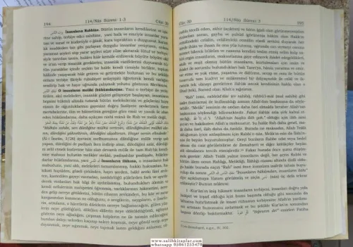 Hak Dini Kuran Dili Türkçe Tefsir Elmalılı Tefsiri 10 Cilt Takım Termo