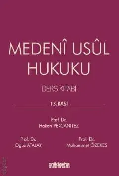 Medeni Usul Hukuku Ders Kitabı