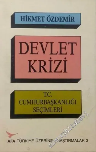 Devlet Krizi : TC Cumhurbaşkanlığı Seçimleri -        1989