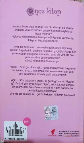 Bana Prenses Deme! (Cep Boy) Vefa Enver Önce Kitap %20 indirimli
