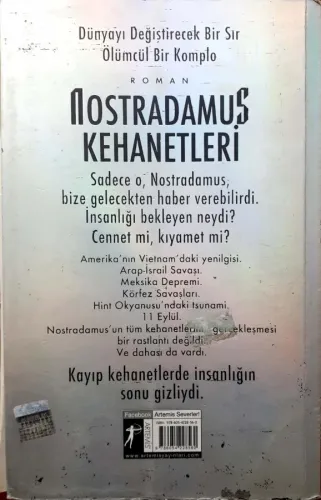 Nostradamus Kehanetleri Mario Reading Artemis Yayınları