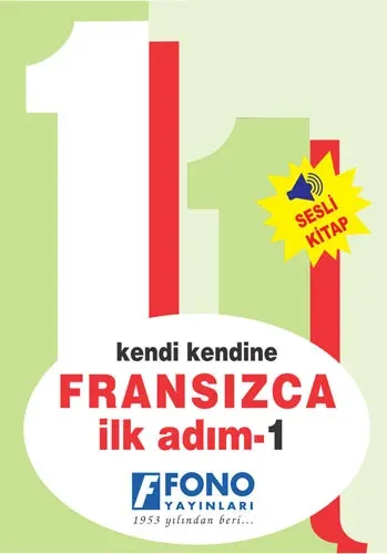 Fono Kendi Kendine Fransızca İlk Adım 1. Kitap
