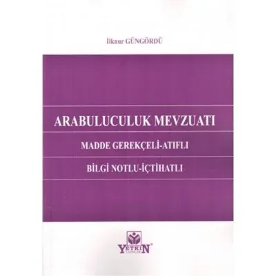 Arabuluculuk Mevzuatı