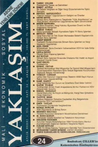 Yaklaşım 1994/ 24