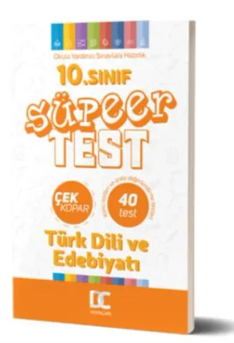 Doğru Cevap 10. Sınıf Türk Dili ve Edebiyatı Çek Kopar Süper Test-YENİ