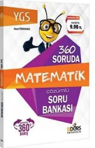 KAMPANYALI-Biders YGS 360 Soruda Matematik Çözümlü Soru Bankası