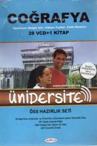 Coğrafya ÖSS Hazırlık Seti 28 VCD+1 Kitap