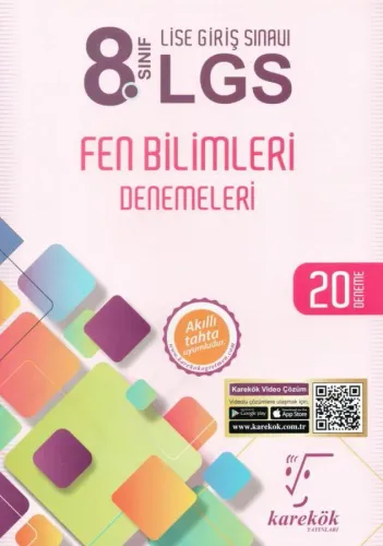 Karekök 8.Sınıf LGS Fen Bilimleri Denemeleri
