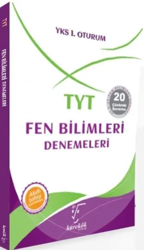 Karekök Yayınları TYT Fen Bilimleri 20li Denemeleri