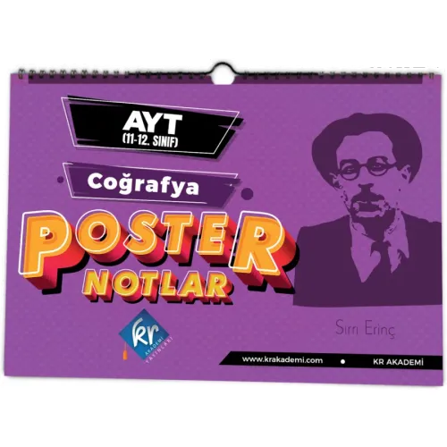 KR Akademi AYT Coğrafya Poster Notlar