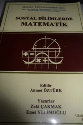 Sosyal Bilimlerde Matematik Ahmet Öztürk