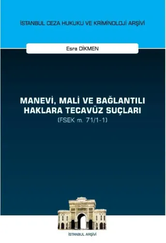 Manevi, Mali ve Bağlantılı Haklara Tecavüz Suçları