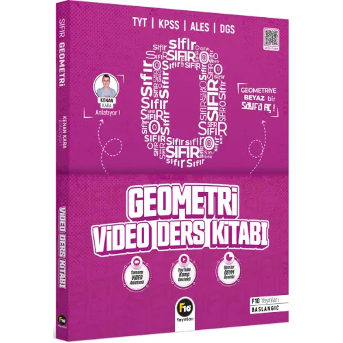 Kenan Kara ile Sıfırdan Geometri Video Ders Kitabı F10 Yayınları