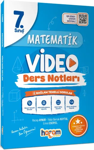 Hocam Anlatır 7. Sınıf Matematik Video Ders Notları Maarif Model