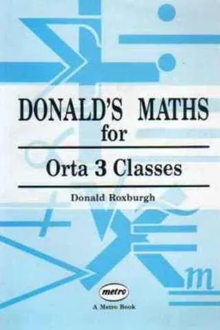 Donald's Maths for Orta 3 Classes