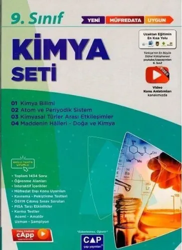 09.Sınıf Set Anadolu Kimya - 2022