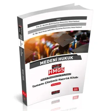 HMGS Medeni Hukuk Tamamı Çözümlü Hazırlık Kitabı