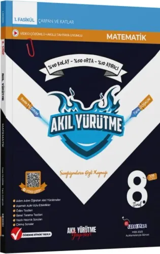 AKIL YRT 8.SINIF MAT 1.FSK ÇARPAN VE KATLAR - 25 2027