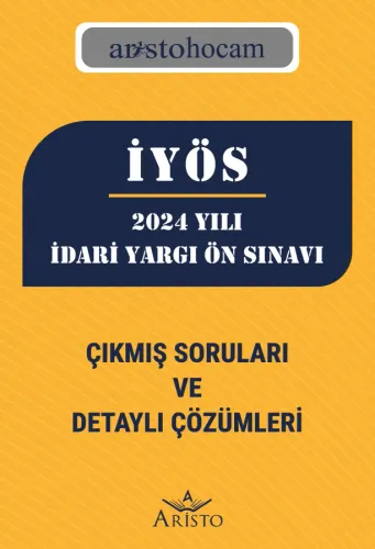 2024 Yılı İdari Yargı Ön Sınavı Yayın Kurulu
