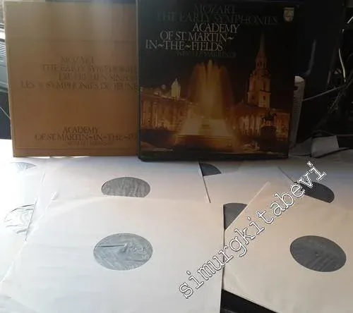 33 LP PLAK VINYL: Mozart - The Academy of St. Martin in the Fields, Sir Neville Marriner  Mozart The Early Symphonies -        1974
