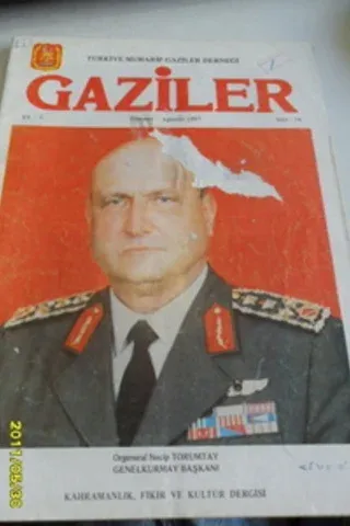 Gaziler Kahramanlık Fikir Ve Kültür Dergisi 1987 / 14